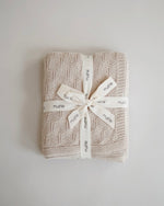 Load image into Gallery viewer, Knitted Baby Blanket
