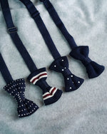 Load image into Gallery viewer, Knitted bow tie
